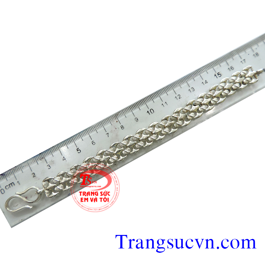 Lắc tay bạc đep,lắc tay nam dep, lac bac y,lac bac 999,lac tay bac sang trong