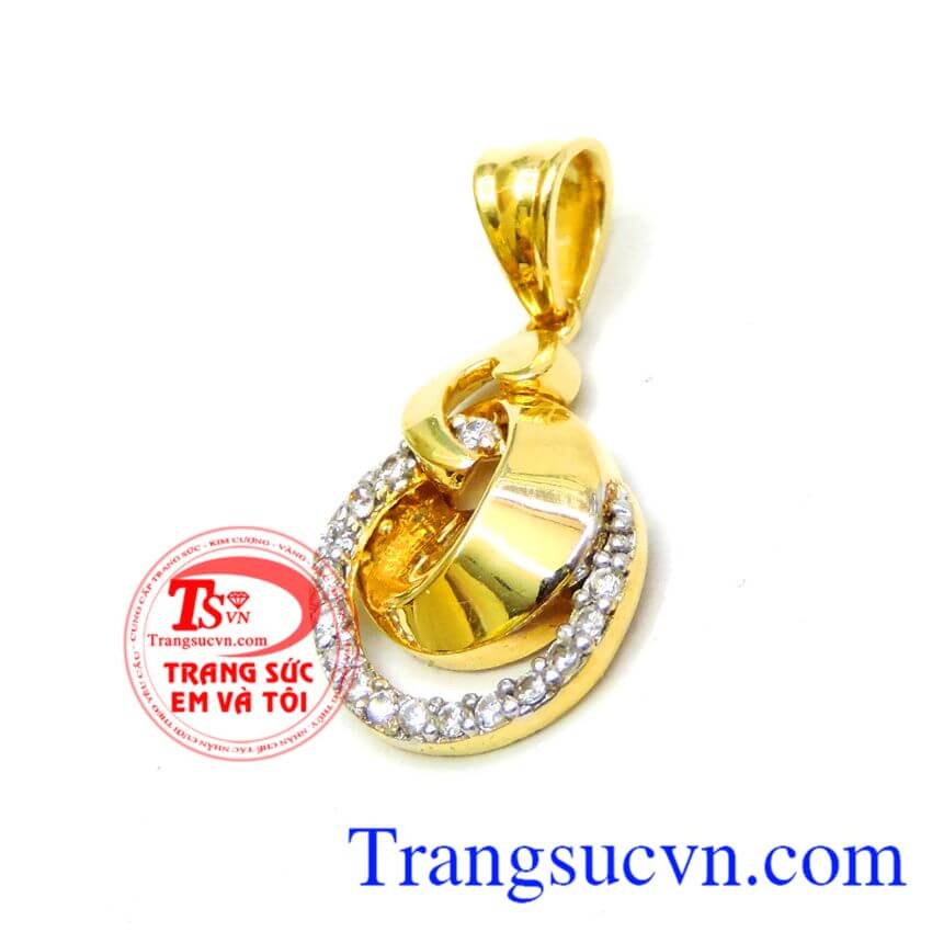 Mặt vàng nữ tính, Mặt dây chuyền đẹp, Mặt dây chuyền đá