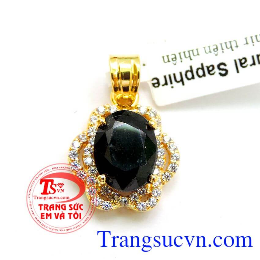 Mặt vàng Sapphire, Mặt dây chuyền đẹp, Mặt dây chuyền đá Mặt vàng Sapphire, Mặt dây chuyền đẹp, Mặt dây chuyền đá