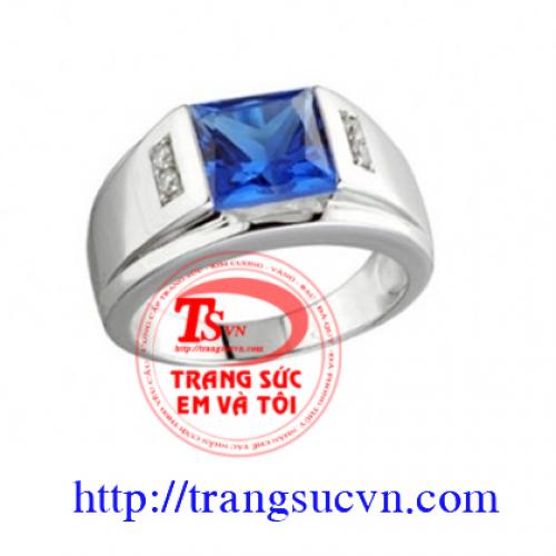 Nhẫn nam gắn đá Nhẫn nam gắn đá