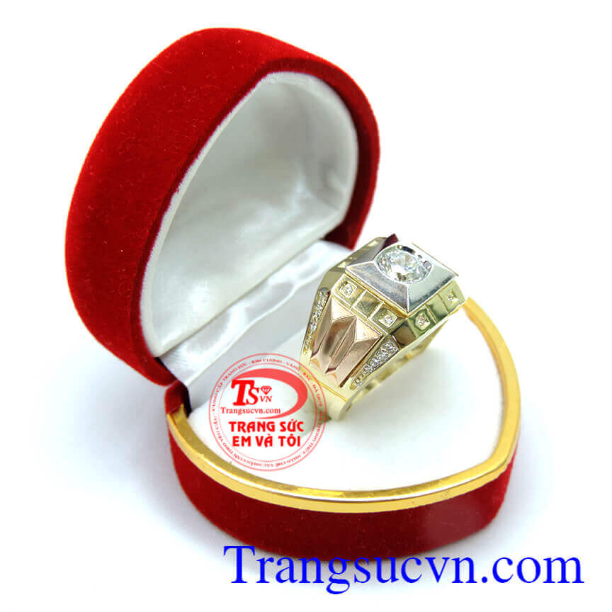 Nhẫn nam vàng tây đẹp kim, Nhẫn nam vàng tây, nhẫn nam đẳng cấp
