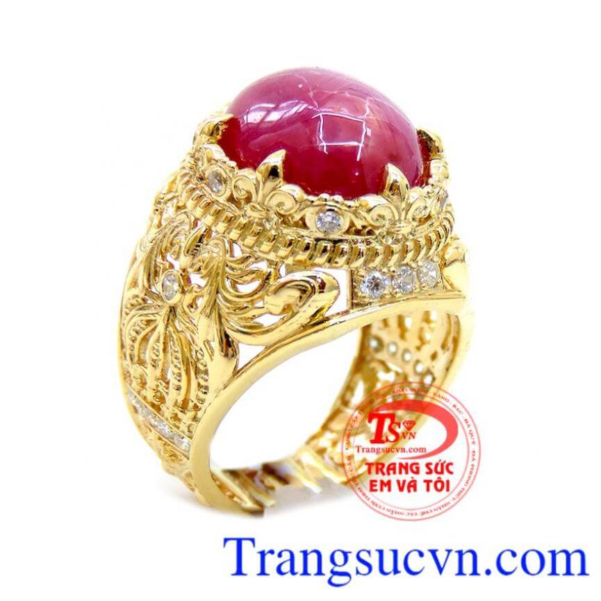 Nhẫn nam Ruby hoàng cung, Nhẫn nam đẹp, nhẫn nam Ruby cao cấp Nhẫn nam Ruby hoàng cung, Nhẫn nam đẹp, nhẫn nam Ruby cao cấp