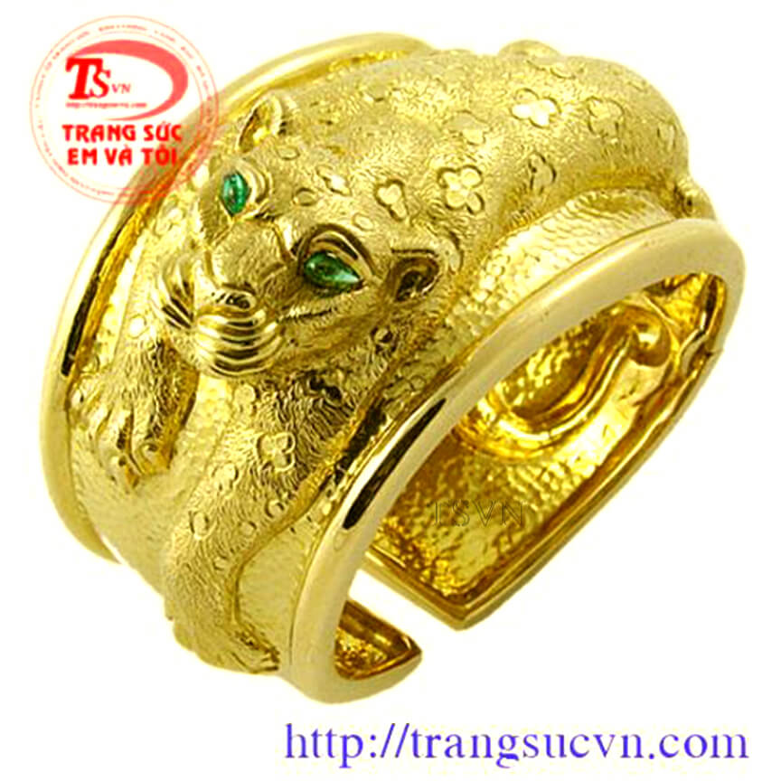 Nhẫn hình con báo, Nhẫn nam đẹp, nhẫn nam vàng sang trọng Nhẫn hình con báo, Nhẫn nam đẹp, nhẫn nam vàng sang trọng