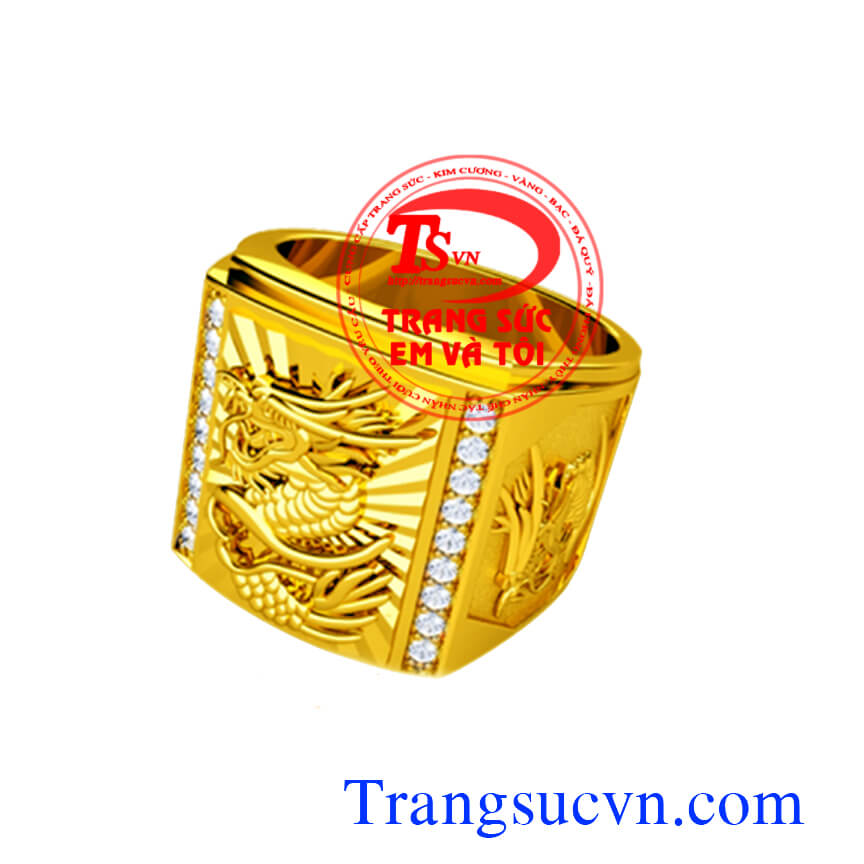 nhẫn nam vàng tây đẹp, nhan nam vang tay