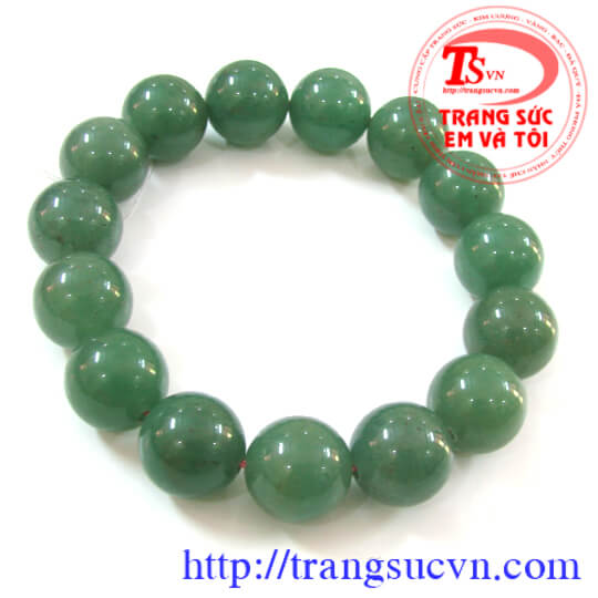 Chuỗi vòng thạch anh xanh