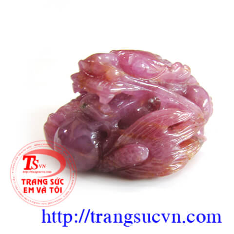 con rồng đá quý sapphire hồng, Con-rong-da-quy-sapphir-hong