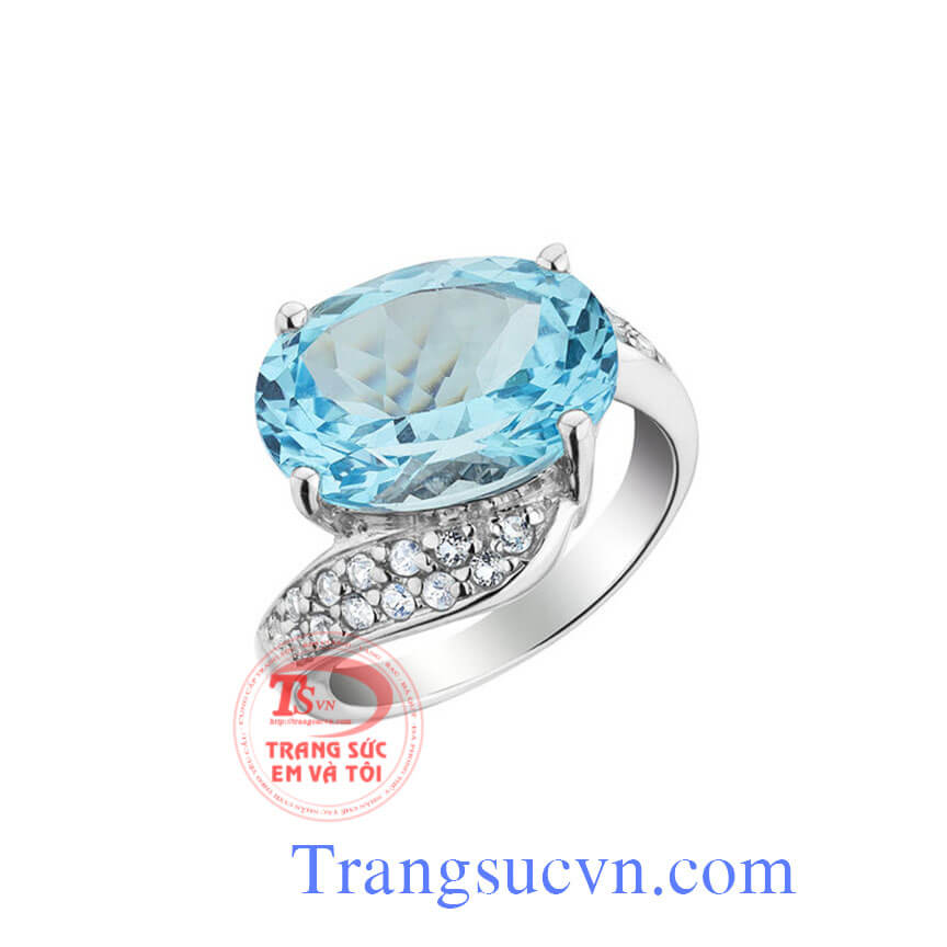Nhẫn nữ topaz vàng trắng Nhan-topaz-nu-vang-trang
