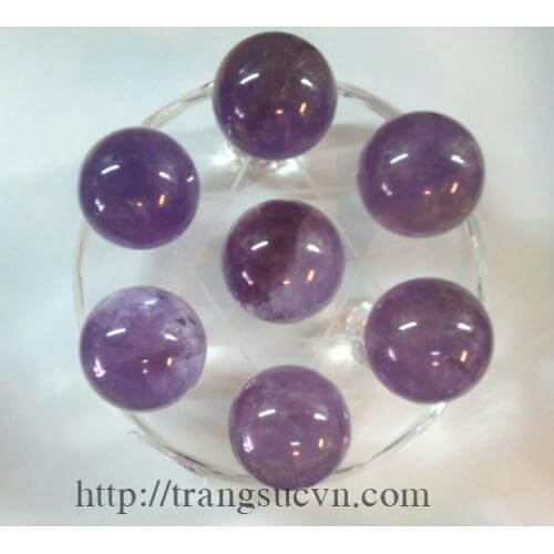 Thất tinh trận thạch anh t&iacute;m đẹp