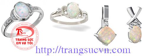 Tháng 10-OPALl (Ngọc mắt mèo - ngày sinh từ 24/9 đến 23/10): Là nữ hoàng của các loại đá quý. Mỗi viên Opal có một nét đẹp tinh tế khác nhau, rực rỡ và óng ánh sắc màu. Opal là biểu tượng cho hy vọng, hành động tích cực và sự thành đạt. Kỉ niệm năm cưới thứ 14. Đá Opal – Đá mắt mèo. Tượng trưng cho hy vọng, sự ngây thơ. THời trung cổ, các cô gái tóc vàng cài đá Opal để giữ màu tóc. Màu sắc: có nhiều màu, đặc biệt là màu đỏ phát ra ánh lửa.