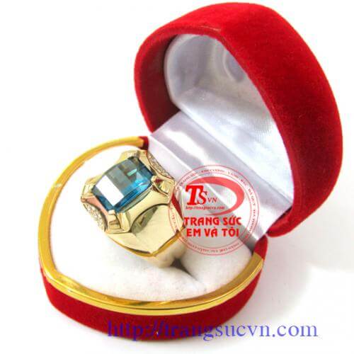 Mệnh Mộc Nên Đeo Nhẫn Topaz, Nhẫn nam đẹp, nhẫn nam vàng sang trọng Mệnh Mộc Nên Đeo Nhẫn Topaz, Nhẫn nam đẹp, nhẫn nam vàng sang trọng