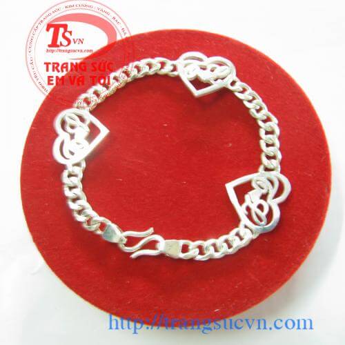 Lắc tay Chữ kiểu mới Lắc tay Chữ kiểu mới