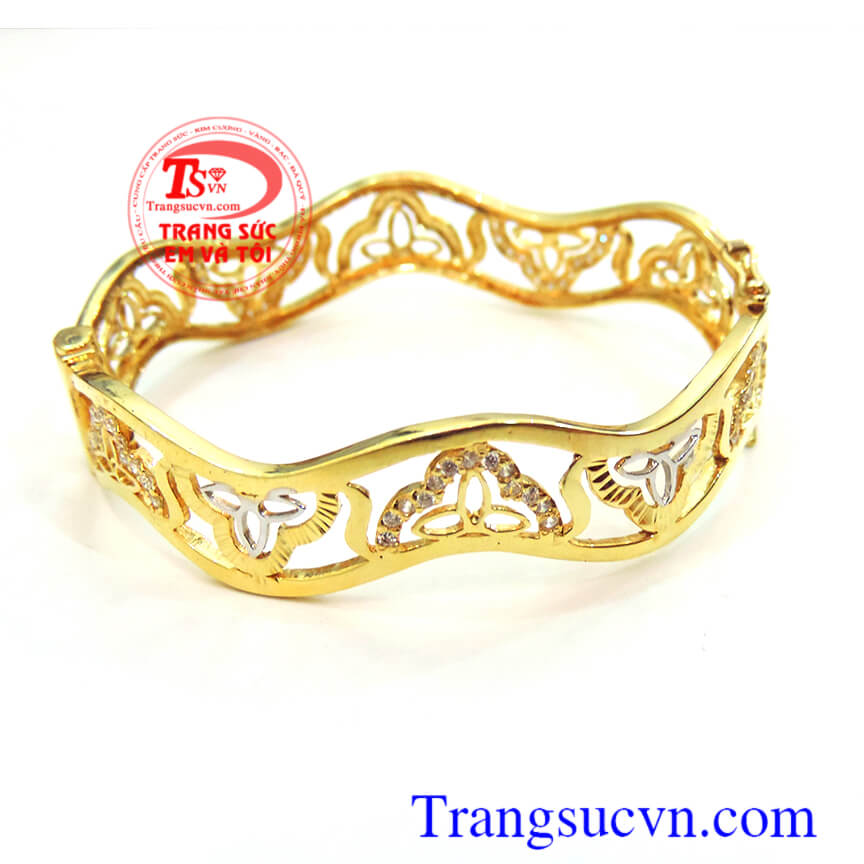 V&ograve;ng tay v&agrave;ng t&acirc;y đ&aacute; đẹp, vong tay vang