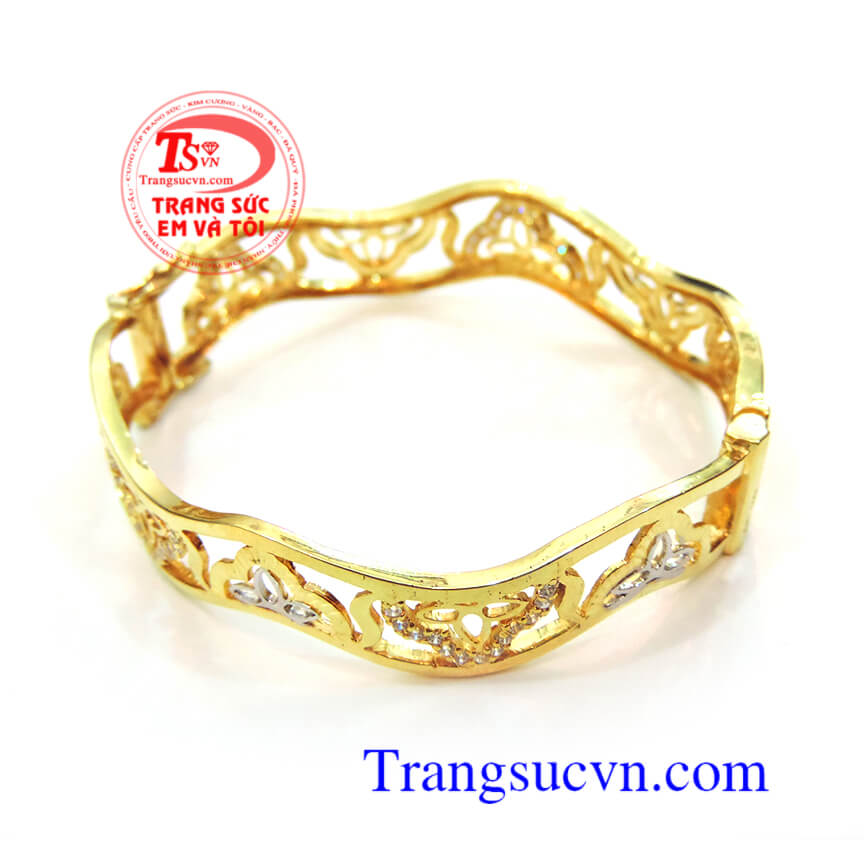 V&ograve;ng tay v&agrave;ng t&acirc;y đ&aacute; đẹp, vong tay vang