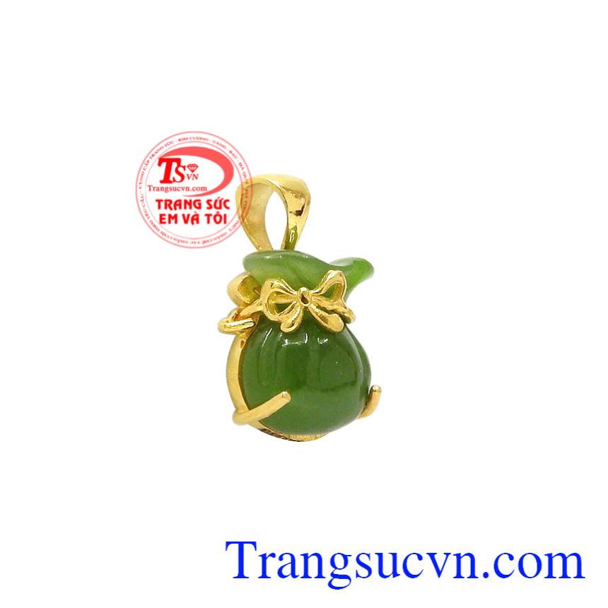 Mặt dây Nephrite tiền tài, Mặt dây vàng tây, Mặt dây chuyền thời trang Mặt dây Nephrite tiền tài, Mặt dây vàng tây, Mặt dây chuyền thời trang
