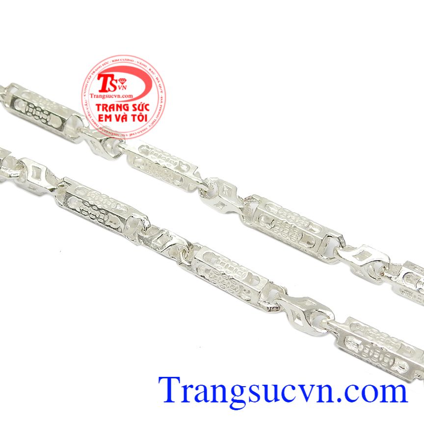Dây chuyền bạc nam hưng thịnh, dây chuyền bạc đẹp Dây chuyền bạc nam hưng thịnh, dây chuyền bạc đẹp