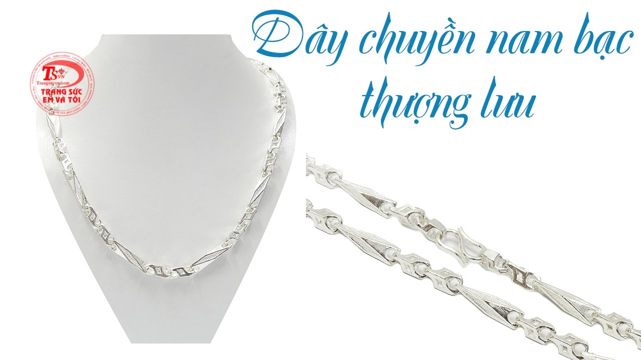Dây chuyền nam bạc thượng Dây chuyền nam bạc thượng