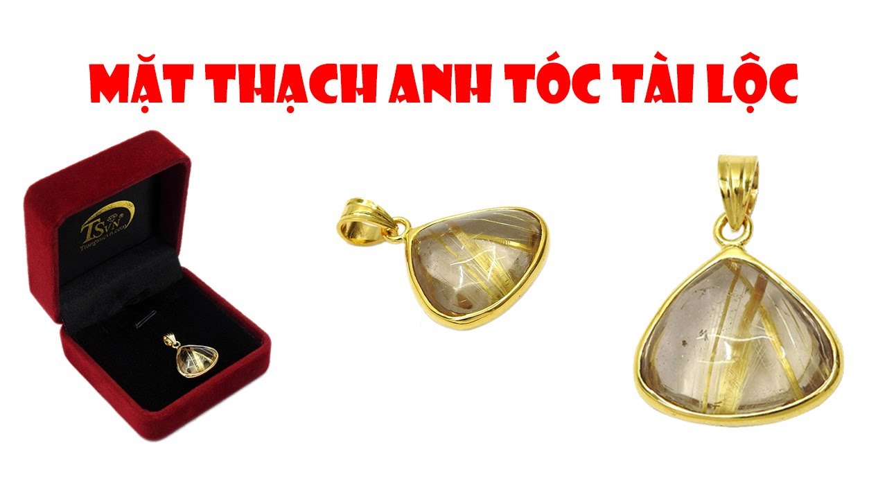 Mặt dây đá thạch anh