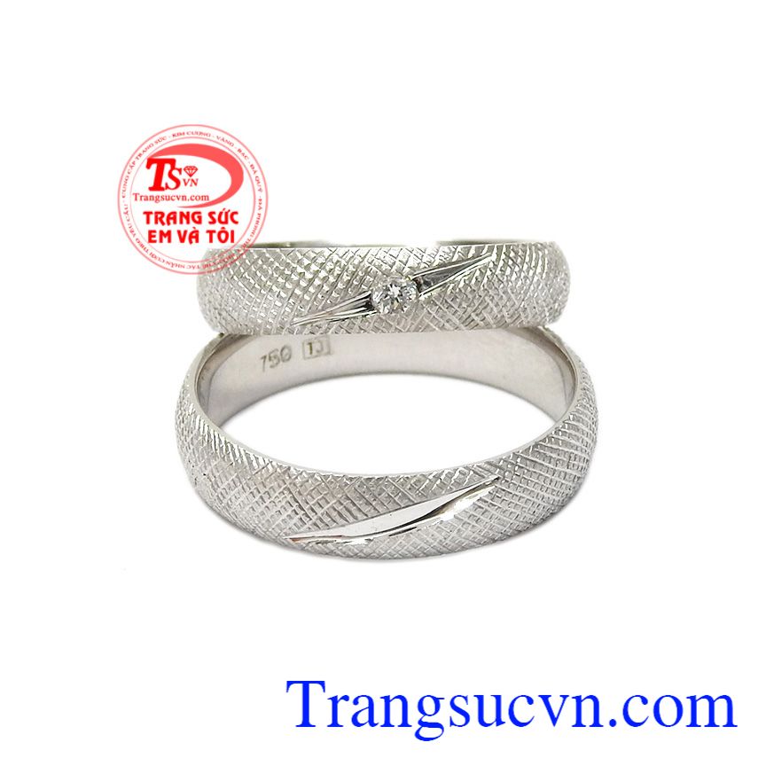 Nhẫn cưới kim cương hạnh phúc Nhẫn cưới kim cương hạnh phúc