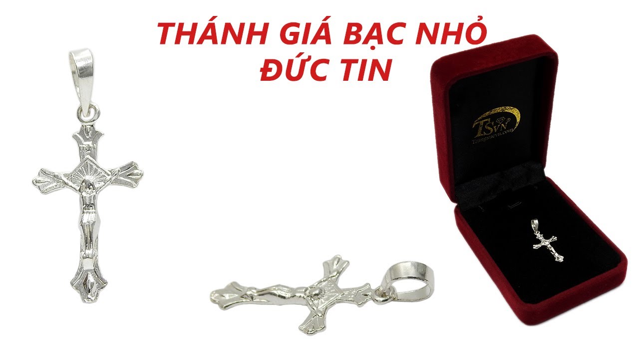 Thánh giá bạc nhỏ đức tin