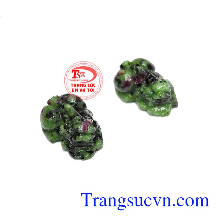 Tỳ hưu đá Anyolite ruby Tỳ hưu đá Anyolite ruby