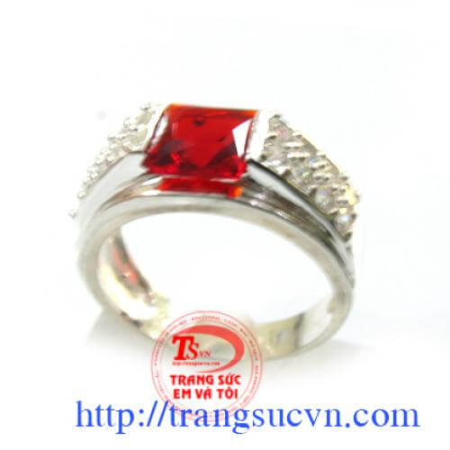 Đá đỏ nhẫn nam da_do_nhan_nam ,Đá đỏ nhẫn nam