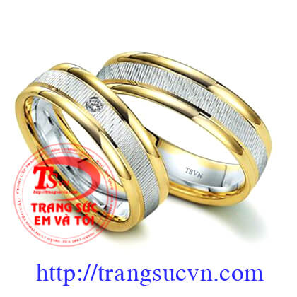 Nhẫn cưới to bản Nhẫn cưới to bản