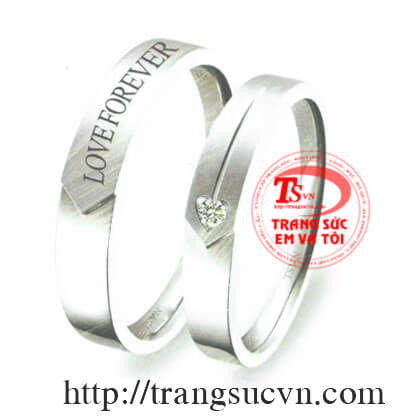 Nhẫn cưới khắc chữ i love you forever! nhẫn cưới khắc chữ, nhan cuoi khac chu, nhancuoikhacchu, nhẫn cưới