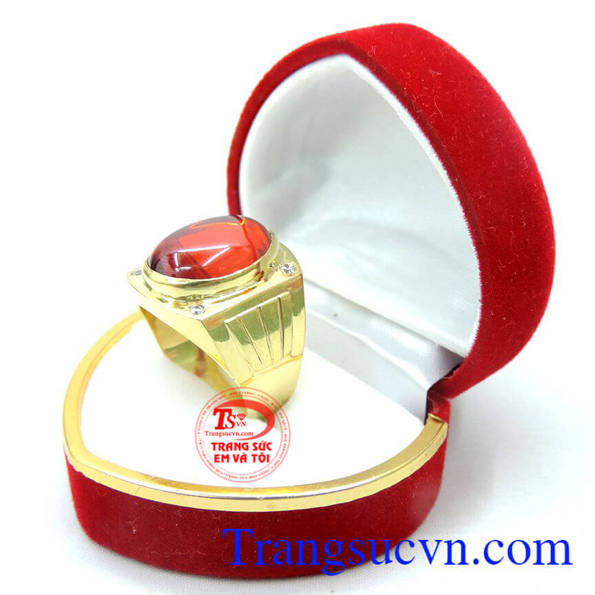 Kiểu dáng đẹp,hiện đại chất lượng vàng đảm đeo bền đẹp sáng bóng, tinh tế và sang trọng dành cho phái mạnh, nhẫn nam phù hợp đeo ngón giữa và ngón áp út