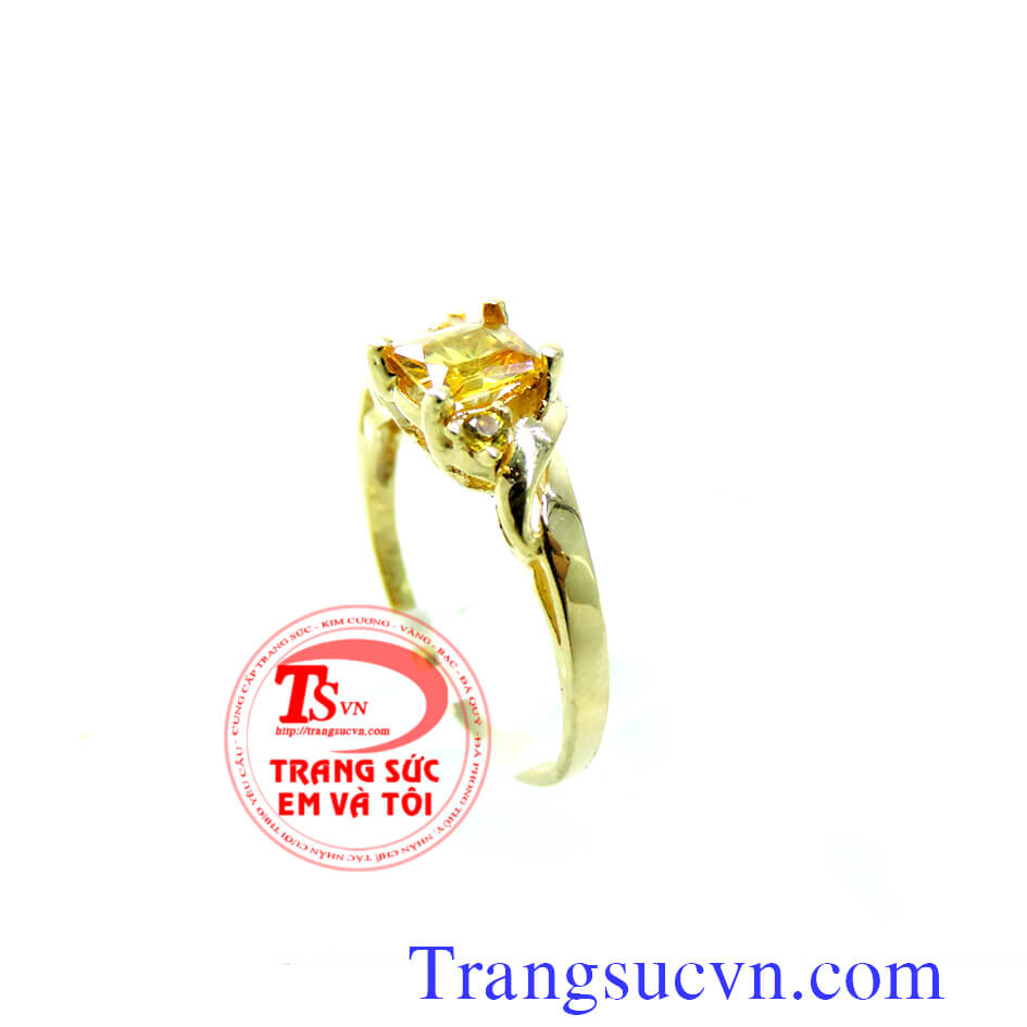 Nhẫn nữ vàng vuông, nhẫn nữ đẹp, nhẫn cho nữ