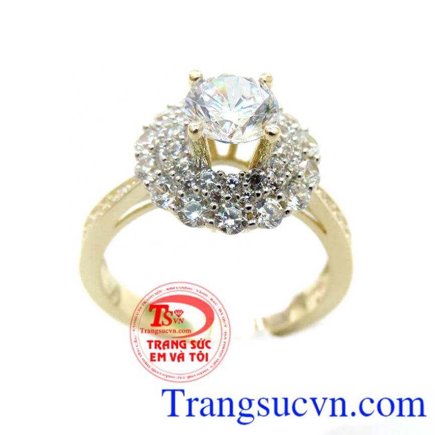 Chiếc Nhẫn Kết Hoa Đẹp, Nhẫn Nữ Vàng, nhẫn nữ vàng xinh xắn