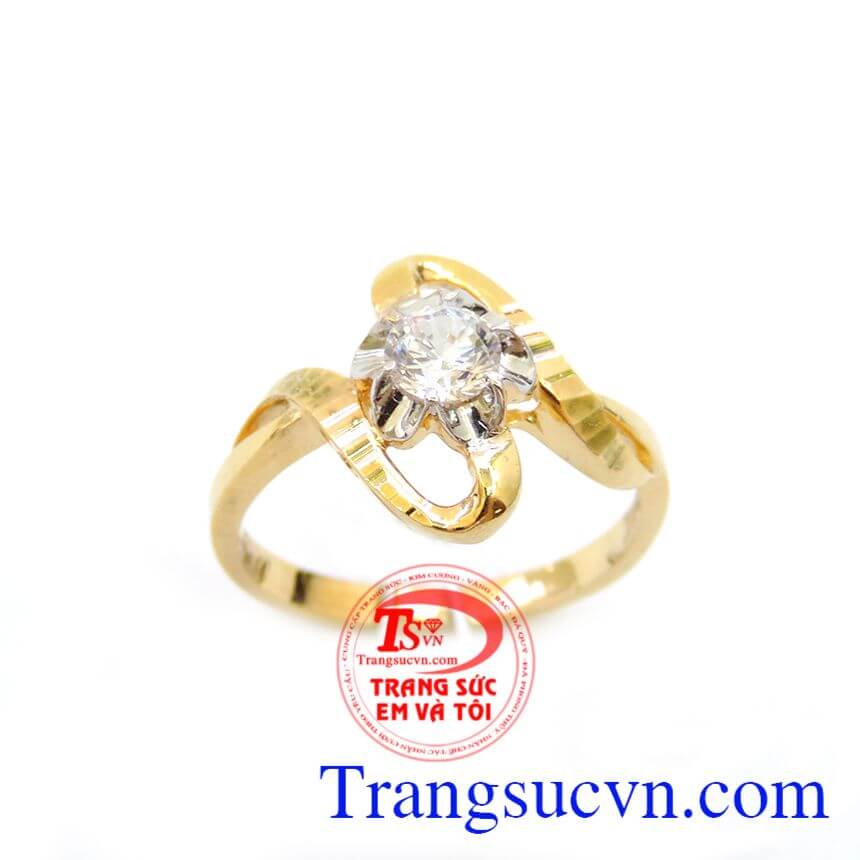 Nhẫn Nữ Vàng 10k Giá Rẻ, Nhẫn Nữ Vàng, nhẫn nữ thời trang đẳng cấp