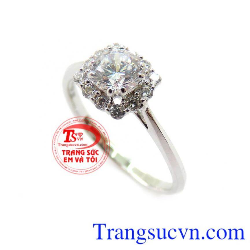 Nhẫn Nữ Vàng Trắng 10k Cá Tính, Nhẫn nữ đá quý, nhẫn nữ vàng đẳng cấp Nhẫn Nữ Vàng Trắng 10k Cá Tính, Nhẫn nữ đá quý, nhẫn nữ vàng đẳng cấp