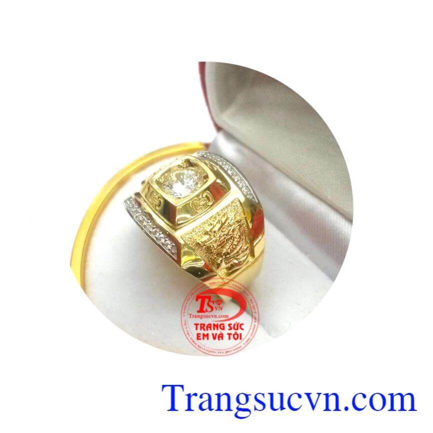 Nhẫn rồng hàng hiệu, Nhẫn nam đẹp, nhẫn nam vàng 10k Nhẫn rồng hàng hiệu, Nhẫn nam đẹp, nhẫn nam vàng 10k