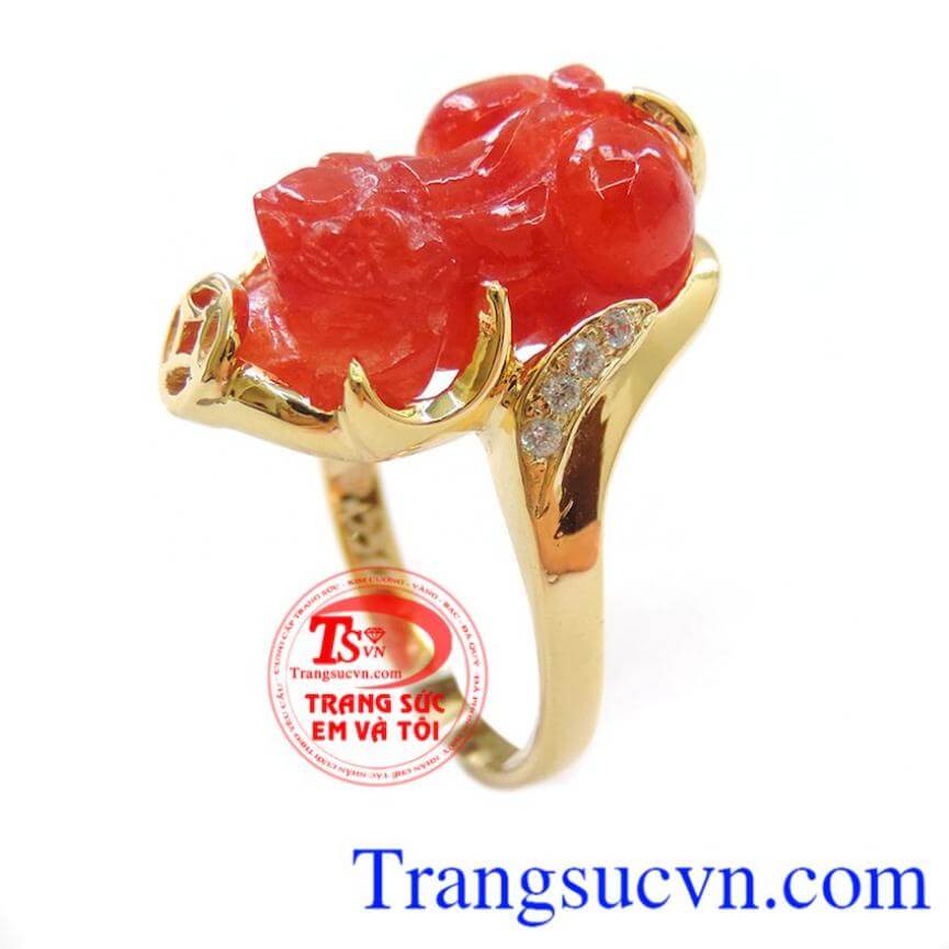 Chiếc Nhẫn Tỳ Hưu Tiền Tài, Nhẫn Nữ Tỳ Hưu, nhẫn nữ vàng phong cách Chiếc Nhẫn Tỳ Hưu Tiền Tài, Nhẫn Nữ Tỳ Hưu, nhẫn nữ vàng phong cách