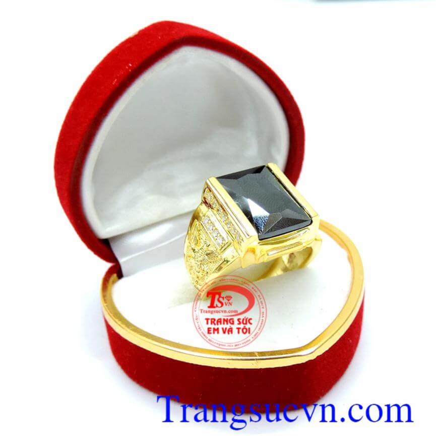 Nhẫn vàng nam đá đen nhẫn nam phù hợp đeo ngón giữa và ngón áp út, sản phẩm nhẫn nam vàng tây được khách hàng bình chọn nhiều năm uy tín Nhẫn vàng nam đá đen nhẫn nam phù hợp đeo ngón giữa và ngón áp út, sản phẩm nhẫn nam vàng tây được khách hàng bình chọn nhiều năm uy tín