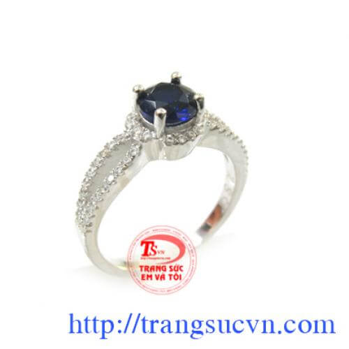 Nhẫn bạc kiểu kim cương nhan_bac_kieu_kim_cuong , Nhẫn bạc kiểu kim cương