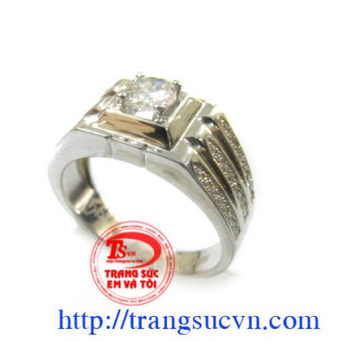 Nhẫn bạc kim cương NT nhan_bac_kim_cuong_NT , Nhẫn bạc kim cương NT