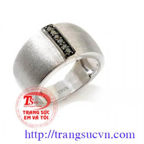 nhẫn bạc nam sapphire thiên nhiên nhan_bac_nam_sapphire , nhẫn bạc nam sapphire thiên nhiên