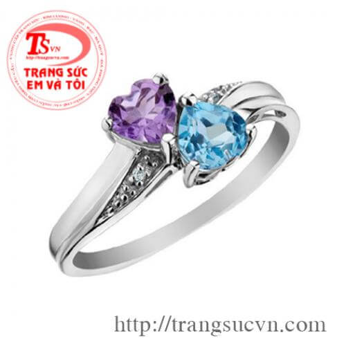 Nhẫn đá topaz và thạch anh tím nhan_da_topaz_va_thach_anh_tim , Nhẫn đá topaz và thạch anh tím