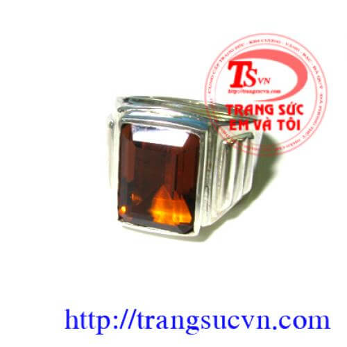 Nhẫn nam thạch anh vàng nhan_nam_thach_anh_vang , Nhẫn nam thạch anh vàng