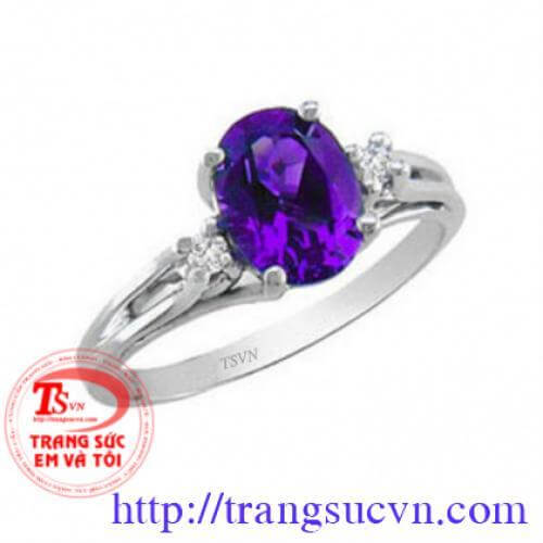Nhẫn nữ thạch anh tím nhan_nu_thach_anh_tim , Nhẫn nữ thạch anh tím