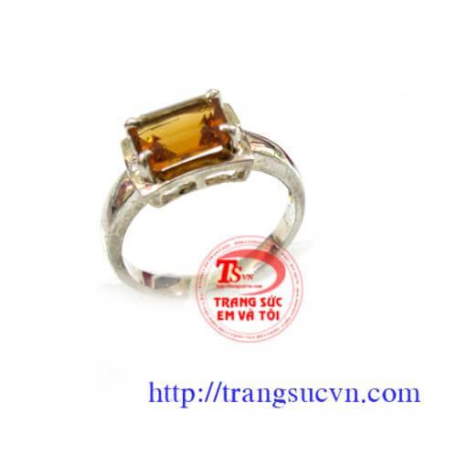 Nhẫn nữ thạch anh vàng nhan_nu_thach_anh_vang , Nhẫn nữ thạch anh vàng