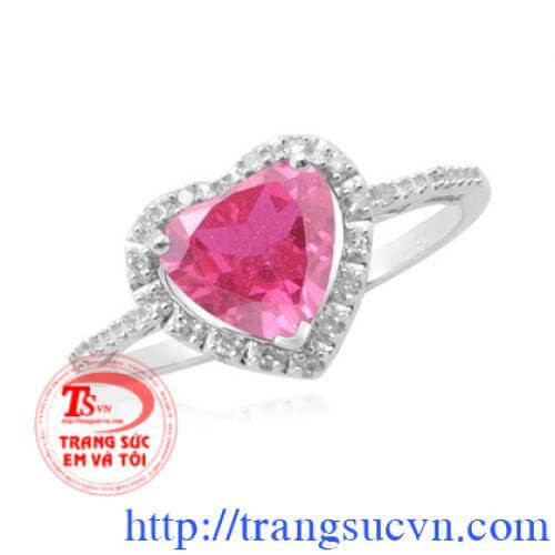 nhẫn topaz hồng nhan_topaz_hong , nhẫn topaz hồng