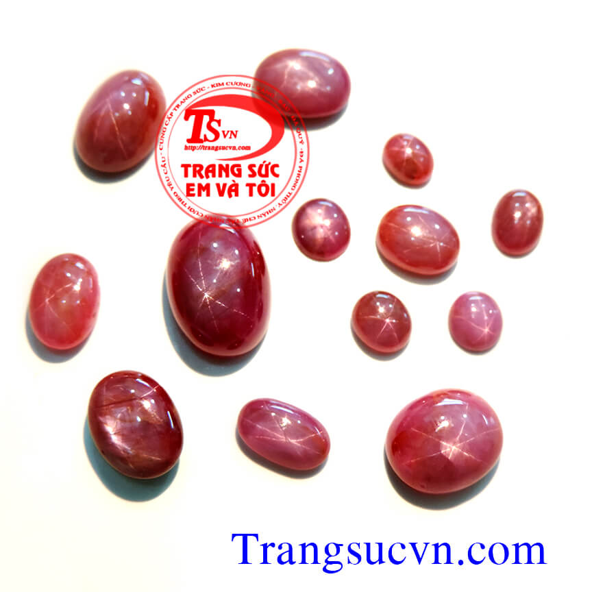 Ruby sao tự nhi&ecirc;n, hồng ngọc sao đẹp
