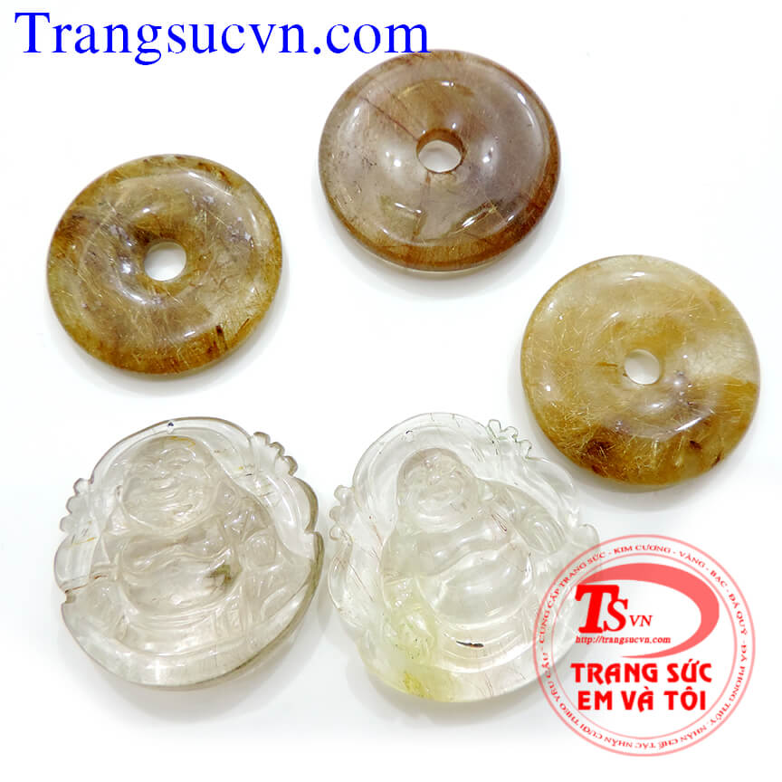 Phật di lặc thạch anh t&oacute;c, thạch anh t&oacute;c đẹp