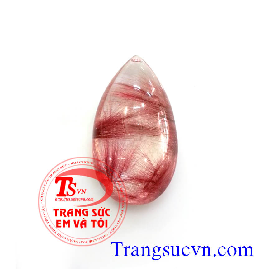 Đá thạch anh tóc đỏ, thạch anh tóc màu đỏ